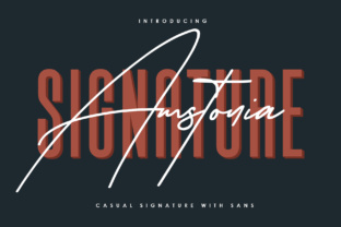 Amstonia: The Perfect Handwritten Font for Handmade Brands