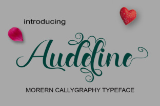 Audeline Script Handwritten Font for Editorial Design