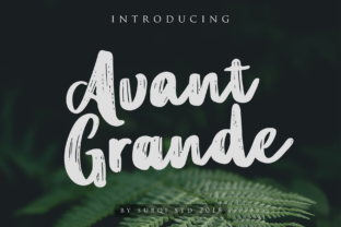 Avant Grande Typeface: Elevate Your Brand Identity
