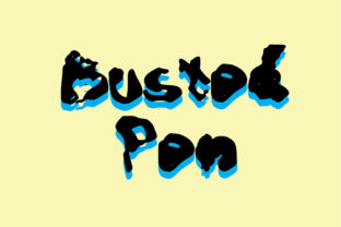 Busted Pen: The Handwritten Script Font for Edgy Digital Branding
