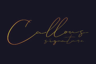 Callous: The Elegant Script Handwritten Font for Boutique Branding