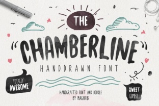 Chamberline: A Hand Lettered Typeface for Elegant Branding