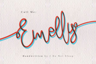 Emelly: The Script Handwritten Font for Cohesive Brand Identity