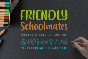 Friendly Schoolmates: The Handwritten Typeface for Clear Campaign Messaging