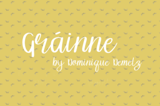 Gráinne: A Modern Script Handwritten Font for Editorial Design