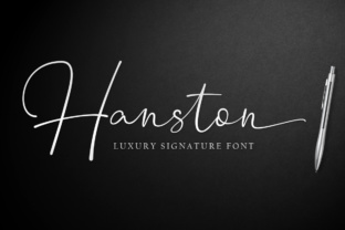 Hanston Typeface: Elegant Script Fonts for Modern Web Design