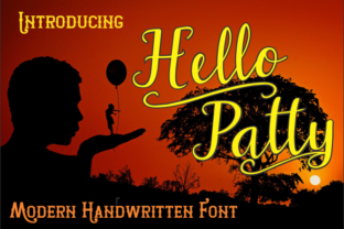 Hello Patty: A Modern Handwritten Typeface for Elegant Editorial Design