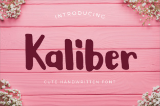 Kaliber Typeface Review for Handmade Branding