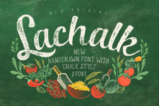 LaChalk: The Script Handwritten Typeface for Authentic Campaign Design