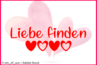 Liebe Finden Typeface for Editorial Design