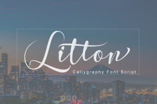 Litton: A Modern Calligraphy Typeface for Digital Branding