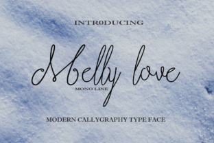 Melly Love: Elegant Script Handwritten Fonts for Modern Web Design