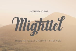 Mighttel: A Handwritten Typeface for Modern Digital Branding