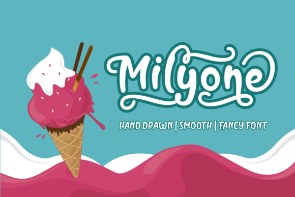 Milyone: The Hand Drawn Typeface for Elegant Brand Identity