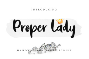 Proper Lady Font Review: A Romantic Handwritten Signature for Elegant Branding