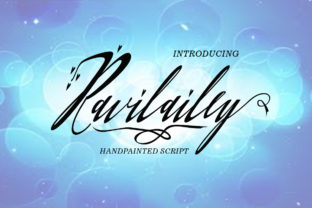 Ravilailey: Elegant Script Handwritten Fonts for Modern Web Design