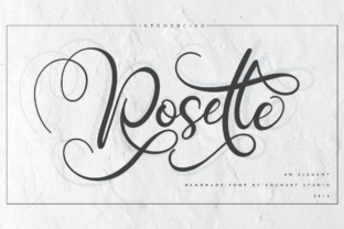 Rosette: The Elegant Script Typeface for Upscale Campaigns