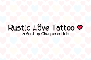 Rustic Love Tattoo: The Handwritten Font for Authentic Campaign Messaging