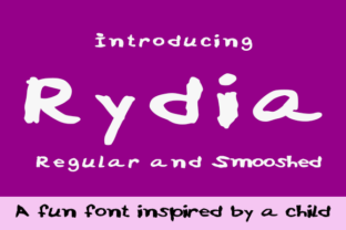 Rydia: A Script Handwritten Font for Playful Digital Branding