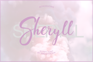 Sheryll Font Review: A Feminine Script Handwritten Typeface for Elegant Branding