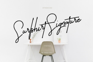 Surfshirt Signature Typeface Review: A Fresh Handwritten Font for Brand Identity