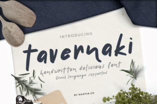 Tavernaki: The Handwritten Font for Scroll-Stopping Social Media Graphics