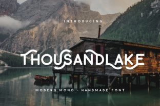 Thousand Lake: The Perfect Handwritten Script for Creative Projects