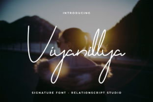 Viyanillya: The Script Handwritten Font for Elegant Digital Branding