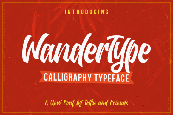 WanderType Font Review: A Dynamic Script Handwritten Design