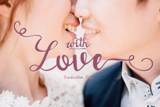 With Love Typeface Review: A Script Handwritten Font for Elegant Branding