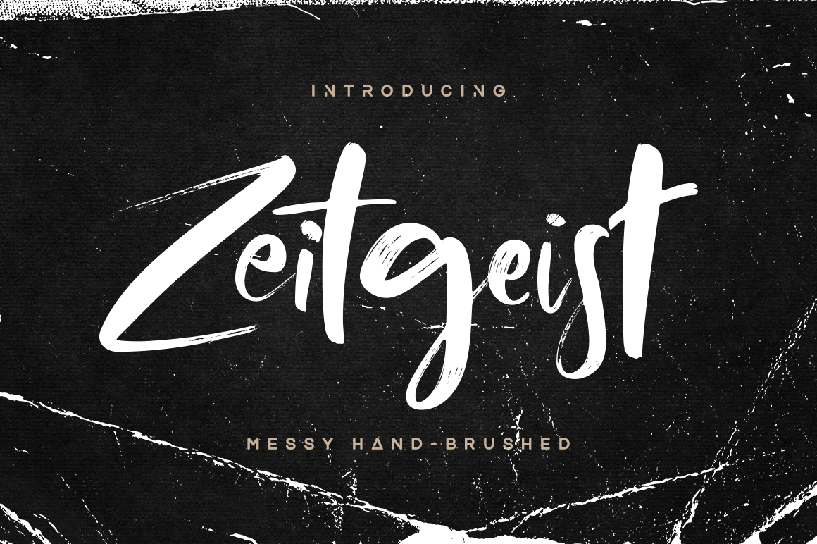 Zeitgeist Script Handwritten Fonts Review for Editorial Design